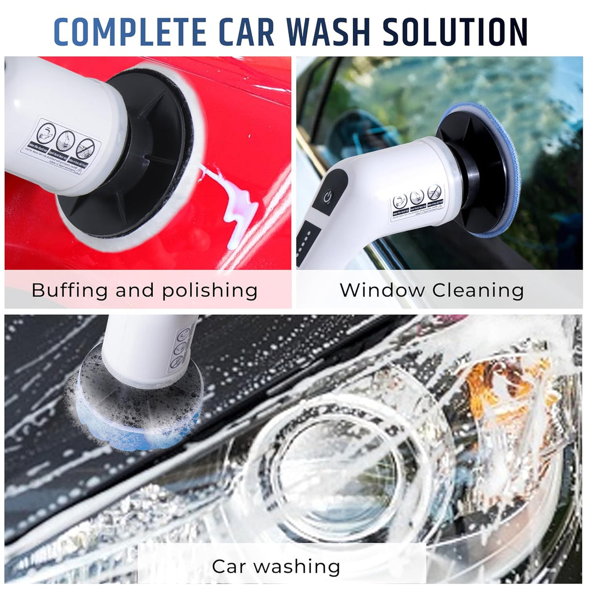 Cleanistic™ Electric Spin Scrubber (9-in-1)