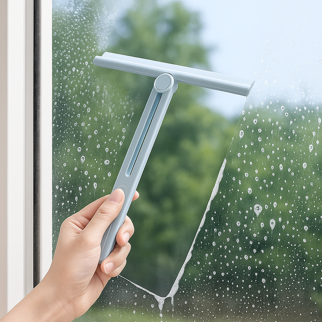 SparkWipe™ 2-in-1 Foldable Glass Cleaner