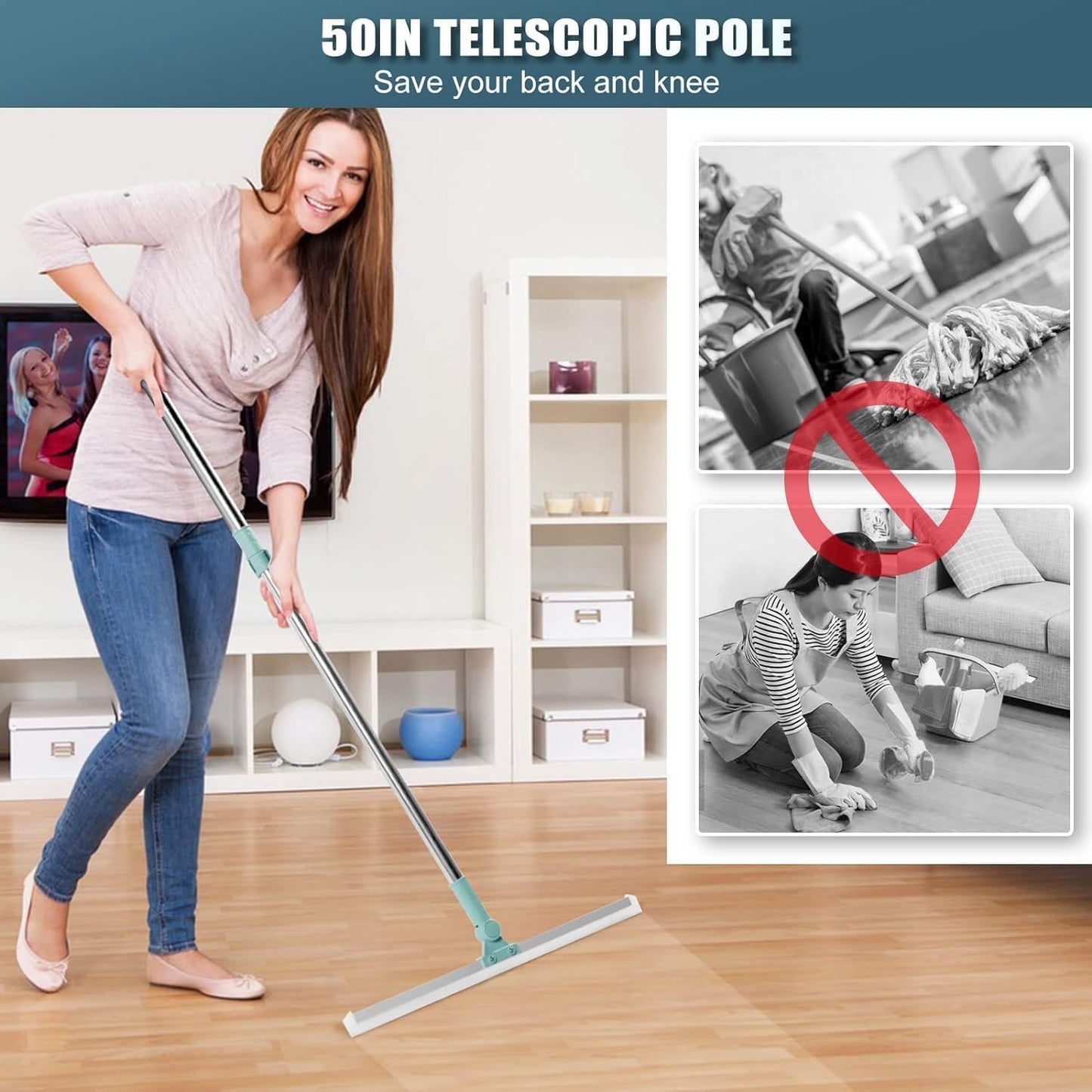 MagicClean™ Floor Squeegee