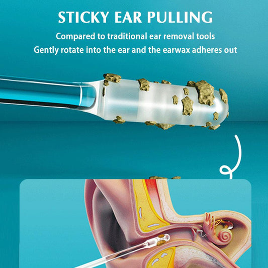 QuickClean™ Reusable Sticky Ear Swabs