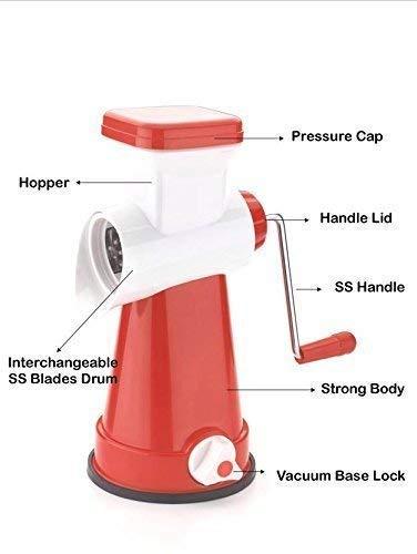 4-in-1 Magic Rotary Grater & Slicer