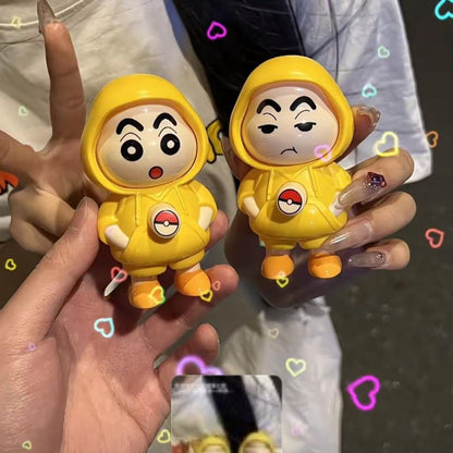 Shinchan Face Chaning Keychain